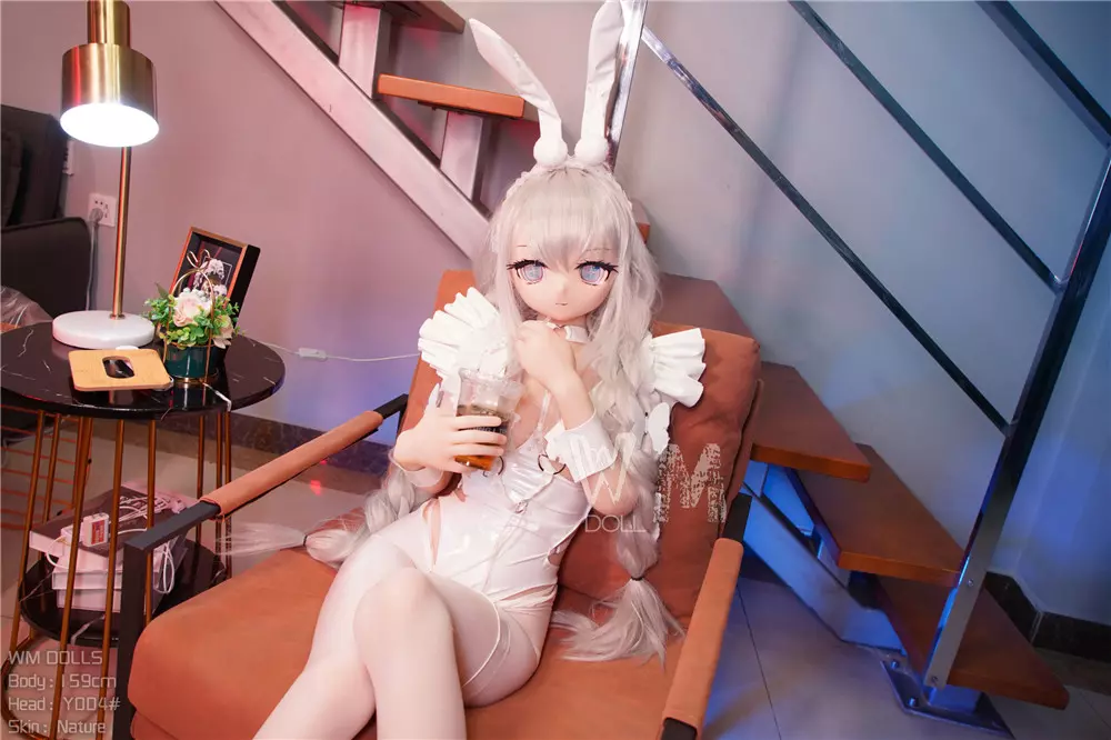 WM S-TPE 159cm (5ft2) Anime TPE Sex Doll with PVC Head #004
